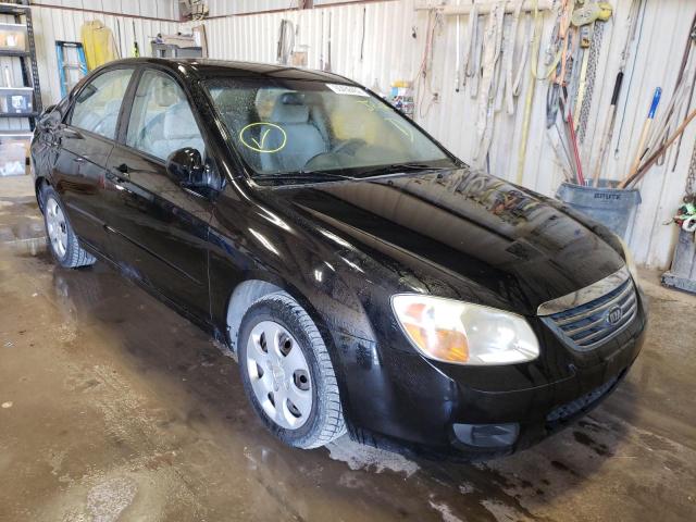 KIA SPECTRA EX 2008 with VIN KNAFE121X85535064 - Photo from auction