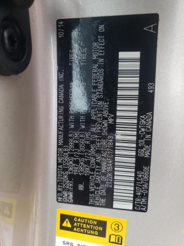 Photo 10 from auction – 2015 LEXUS RX 350 with VIN 2T2ZK1BA4FC171843
