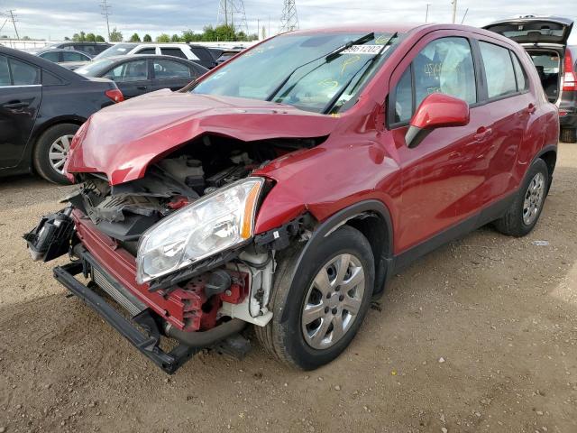 Photo 2 from auction – 2015 CHEVROLET TRAX LS with VIN KL7CJKSB2FB089522