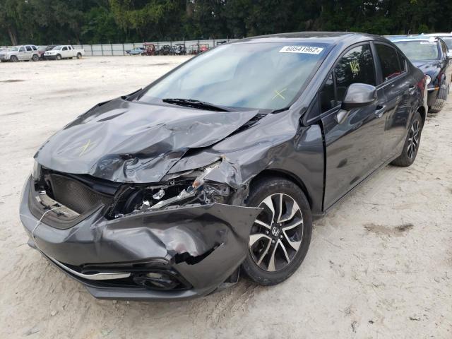 Photo 2 from auction – 2013 HONDA CIVIC EXL with VIN 2HGFB2F93DH523022