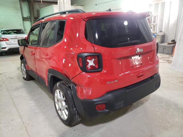 Photo 3 from auction – 2020 JEEP RENEGADE L with VIN ZACNJBBB3LPL99415