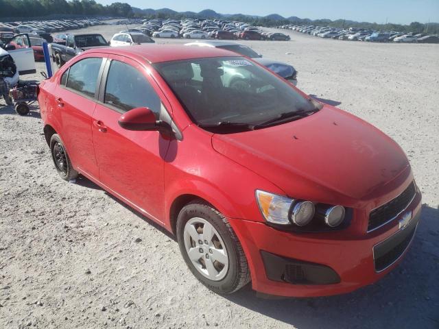 CHEVROLET SONIC LS 2014 with VIN 1G1JB5SH0E4184282 - Photo from auction