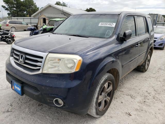 Photo 2 from auction – 2013 HONDA PILOT EX with VIN 5FNYF3H44DB011844