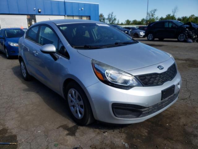KIA RIO LX 2015 with VIN KNADM4A37F6487271 - Photo from auction