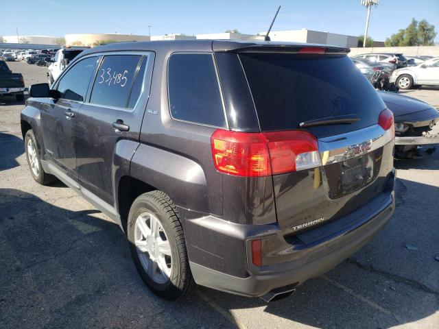 Photo 3 from auction – 2016 GMC TERRAIN SL with VIN 2GKALMEK0G6340056