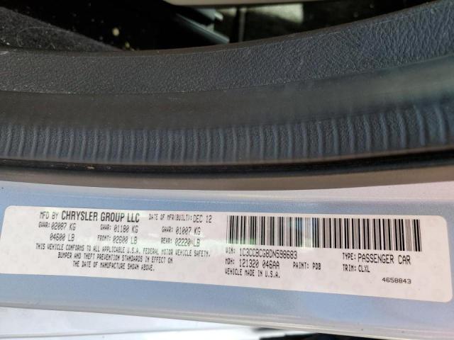 Photo 10 from auction – 2013 CHRYSLER 200 LIMITE with VIN 1C3CCBCG8DN598683