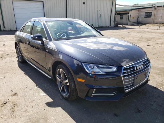 AUDI A4 PREMIUM 2018 with VIN WAUENBF48JA145261 - Photo from auction