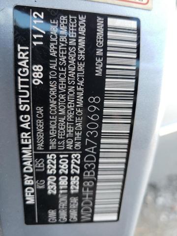 Photo 10 from auction – 2013 MERCEDES-BENZ E 350 4MAT with VIN WDDHF8JB3DA730698