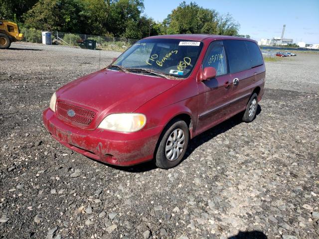 Photo 2 from auction – 2004 KIA SEDONA EX with VIN KNDUP131246506343