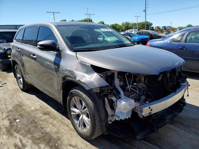 TOYOTA HIGHLANDER 2016 with VIN 5TDBKRFH7GS304244 - Photo from auction