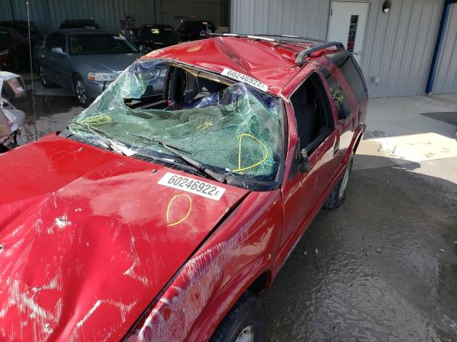 Photo 9 from auction – 1999 CHEVROLET BLAZER with VIN 1GNCT18W7XK237173