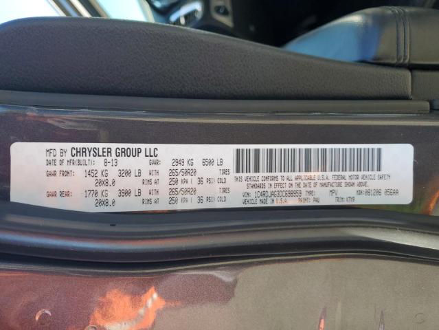 Photo 10 from auction – 2013 DODGE DURANGO with VIN 1C4RDJAG3DC698959