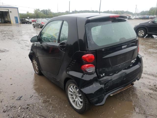 Photo 3 from auction – 2013 SMART FORTWO PUR with VIN WMEEJ3BA1DK609247