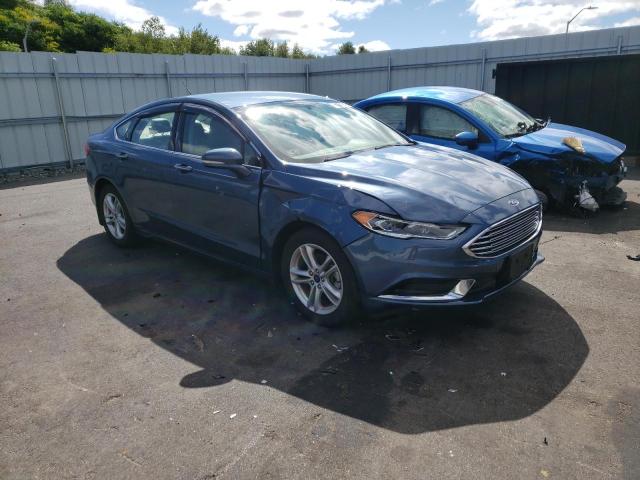 FORD FUSION SE 2018 with VIN 3FA6P0HD7JR254146 - Photo from auction