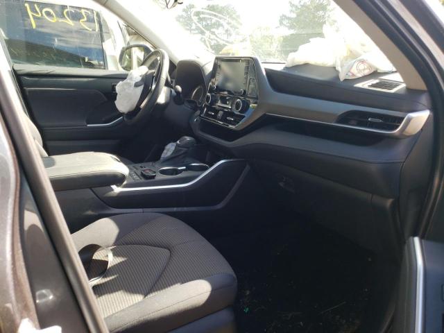 Photo 5 from auction – 2021 TOYOTA HIGHLANDER with VIN 5TDBZRBH4MS090536