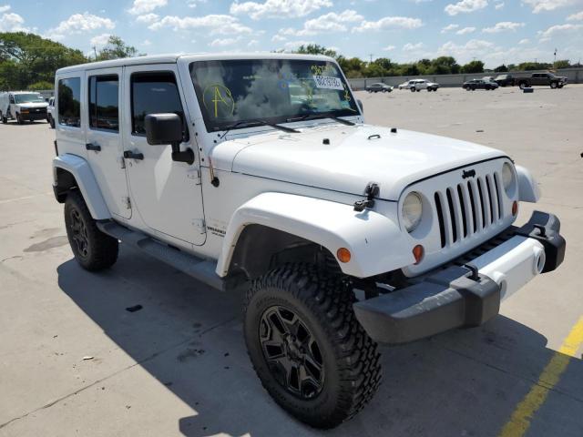 JEEP WRANGLER U 2012 with VIN 1C4BJWEG3CL267375 - Photo from auction