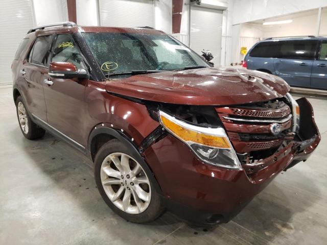FORD EXPLORER L 2015 with VIN 1FM5K8F81FGB59620 - Photo from auction
