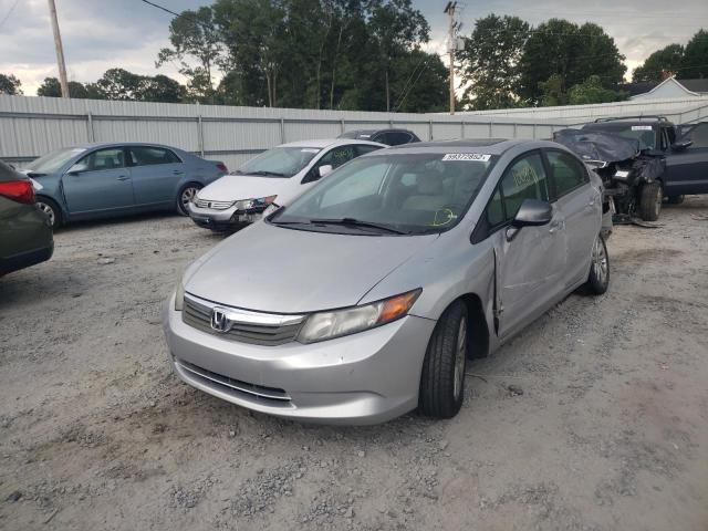 Photo 2 from auction – 2012 HONDA CIVIC EX with VIN 19XFB2F81CE011159