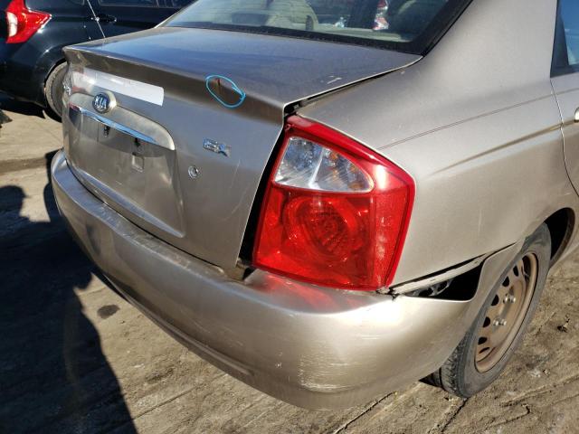 Photo 10 from auction – 2006 KIA SPECTRA LX with VIN KNAFE121765313112