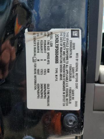Photo 10 from auction – 2006 CHEVROLET EQUINOX LT with VIN 2CNDL73F566049966