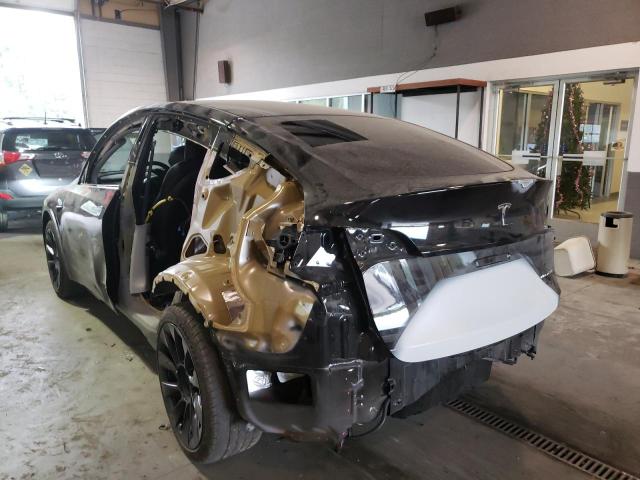 Photo 3 from auction – 2021 TESLA MODEL Y with VIN 5YJYGDEE7MF100131