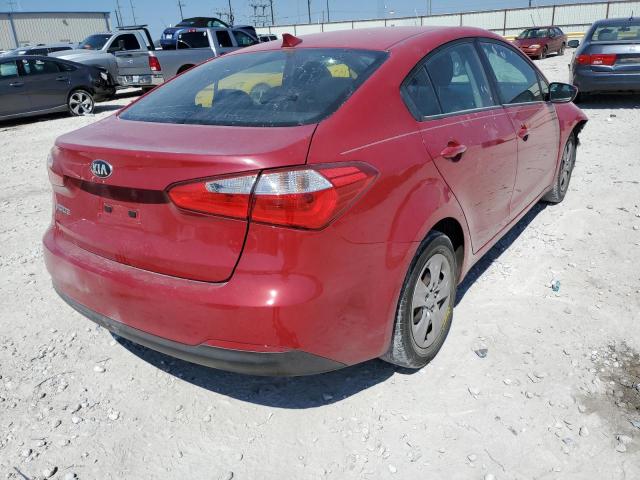 Photo 4 from auction – 2016 KIA FORTE LX with VIN KNAFK4A67G5565984