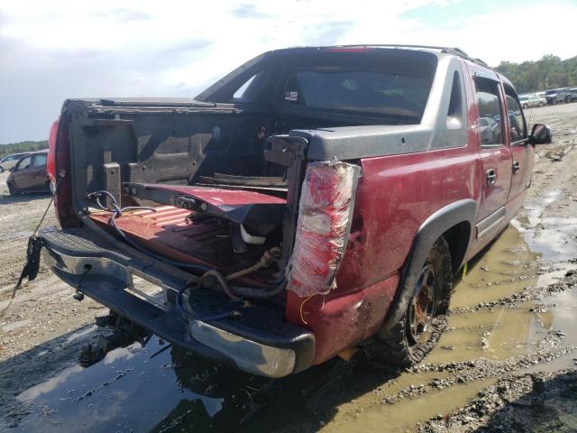 Photo 4 from auction – 2004 CHEVROLET AVALANCHE with VIN 3GNEC12TX4G236206