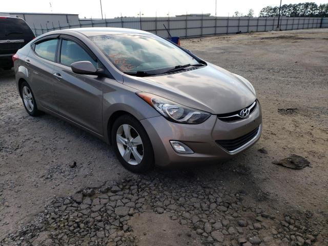 HYUNDAI ELANTRA GL 2012 with VIN 5NPDH4AE2CH110986 - Photo from auction
