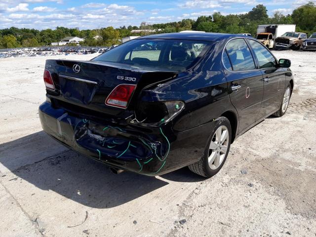 Photo 4 from auction – 2005 LEXUS ES 330 with VIN JTHBA30G955118626