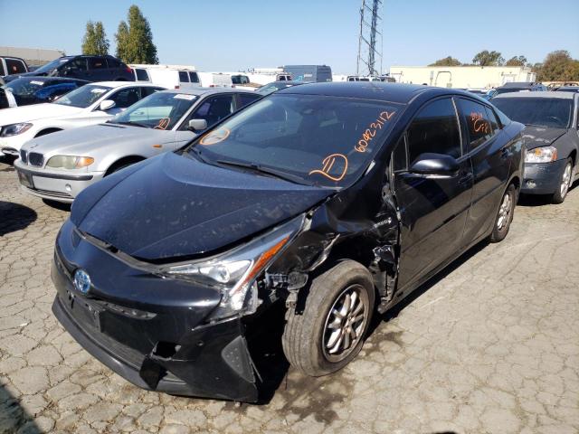 Photo 2 from auction – 2017 TOYOTA PRIUS with VIN JTDKBRFUXH3050397