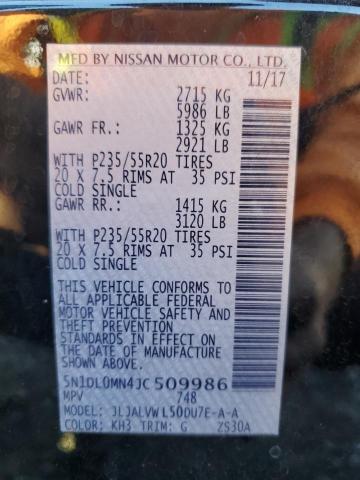 Photo 10 from auction – 2018 INFINITI QX60 with VIN 5N1DL0MN4JC509986