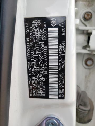 Photo 10 from auction – 2014 TOYOTA PRIUS C with VIN JTDKDTB35E1558188