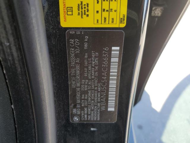 Photo 10 from auction – 2010 BMW 528 I with VIN WBANU5C54AC366376