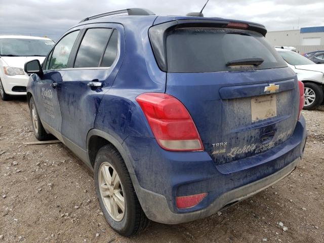 Photo 3 from auction – 2017 CHEVROLET TRAX 1LT with VIN 3GNCJLSBXHL190079