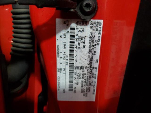 Photo 10 from auction – 2012 FORD FOCUS SE with VIN 1FAHP3F23CL138732