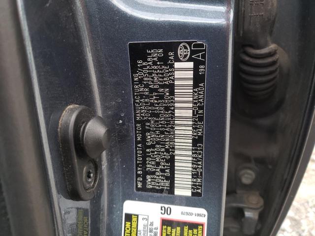 Photo 10 from auction – 2017 TOYOTA COROLLA L with VIN 2T1BURHE2HC774933