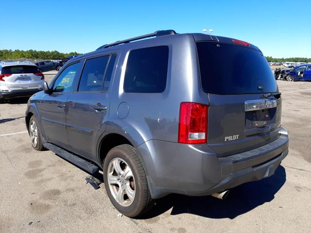 Photo 3 from auction – 2013 HONDA PILOT EXL with VIN 5FNYF4H56DB020561
