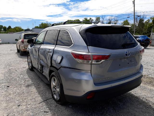 Photo 3 from auction – 2014 TOYOTA HIGHLANDER with VIN 5TDDCRFH6ES005377