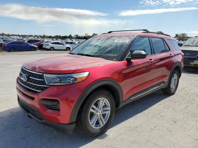 Photo 2 from auction – 2021 FORD EXPLORER X with VIN 1FMSK8DH7MGA95120