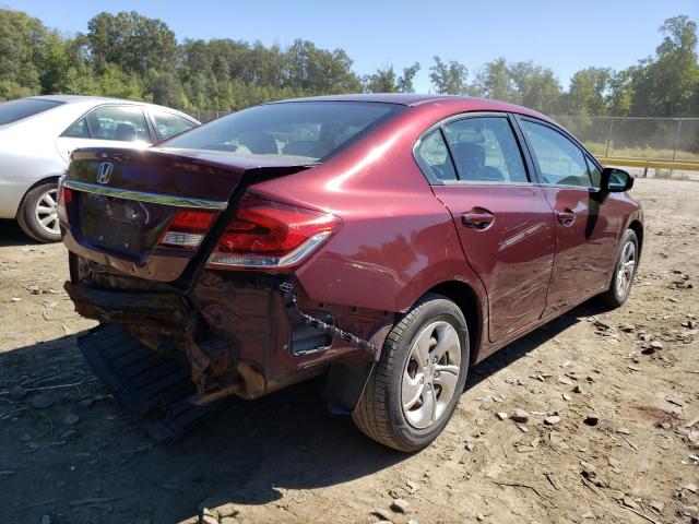 Photo 4 from auction – 2015 HONDA CIVIC LX with VIN 2HGFB2F57FH540308