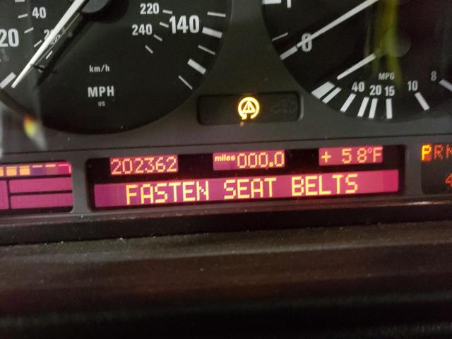 Photo 8 from auction – 1998 BMW 740 I AUTO with VIN WBAGF8328WDL53965