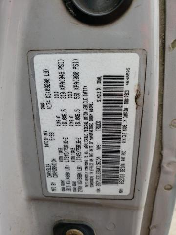 Photo 10 from auction – 1998 DODGE RAM VAN B3 with VIN 2B7LB31Z8WK156154