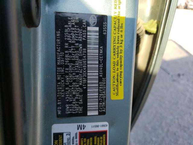Foto 10 de la subasta – 2011 TOYOTA CAMRY BASE con VIN 4T1BF3EK4BU654798