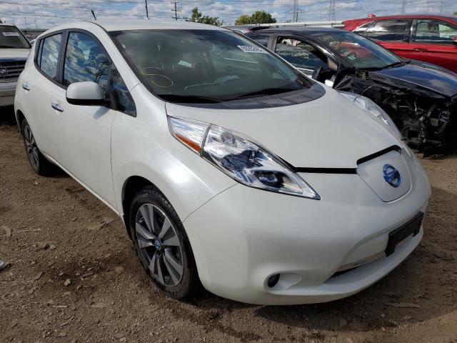 NISSAN LEAF S 2014 with VIN 1N4AZ0CP5EC338900 - Photo from auction