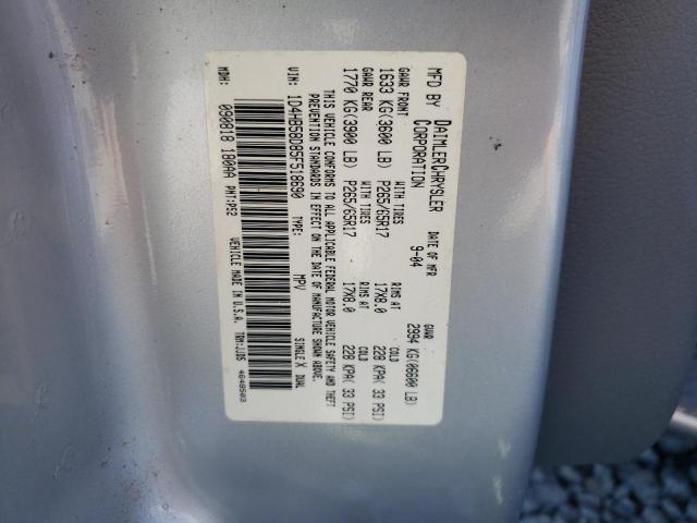 Photo 10 from auction – 2005 DODGE DURANGO LI with VIN 1D4HB58D85F518690