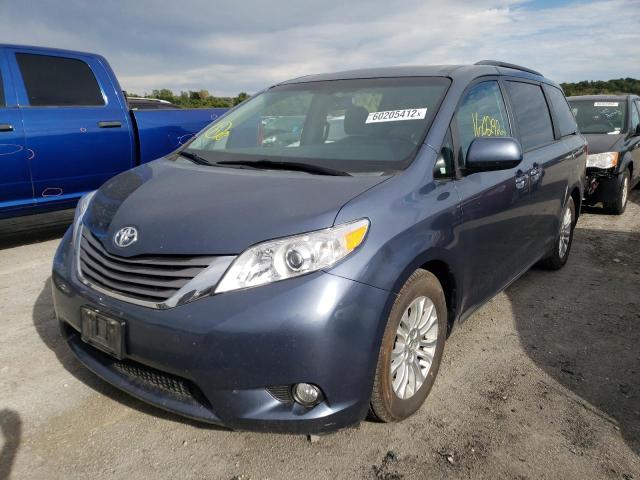Photo 2 from auction – 2015 TOYOTA SIENNA XLE with VIN 5TDYK3DC6FS638987