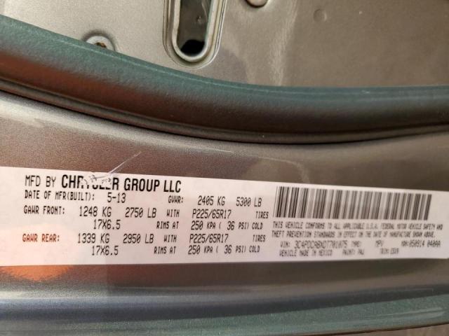 Photo 10 from auction – 2013 DODGE JOURNEY SE with VIN 3C4PDCABXDT701075