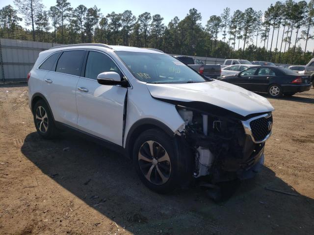 KIA SORENTO EX 2017 with VIN 5XYPH4A55HG315083 - Photo from auction