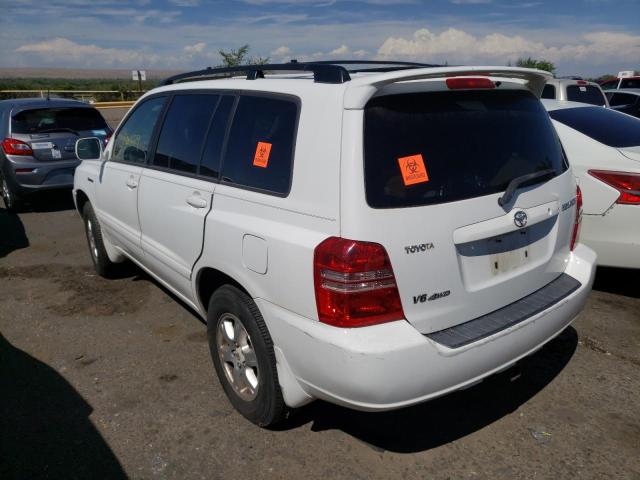 Photo 3 from auction – 2002 TOYOTA HIGHLANDER with VIN JTEHF21A920070468