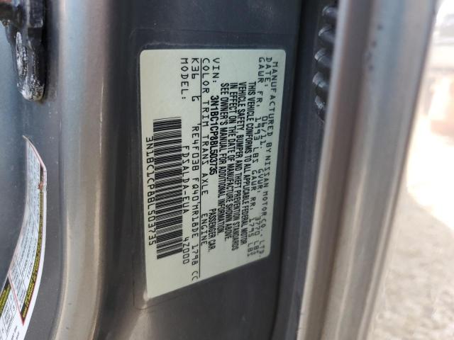 Photo 10 from auction – 2011 NISSAN VERSA S with VIN 3N1BC1CP8BL503735